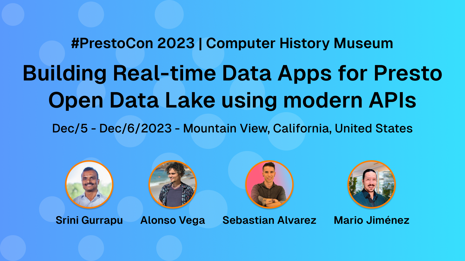 #PrestoCon 2023 | Building Real-time Data Apps for Presto Open Data Lake using modern APIs